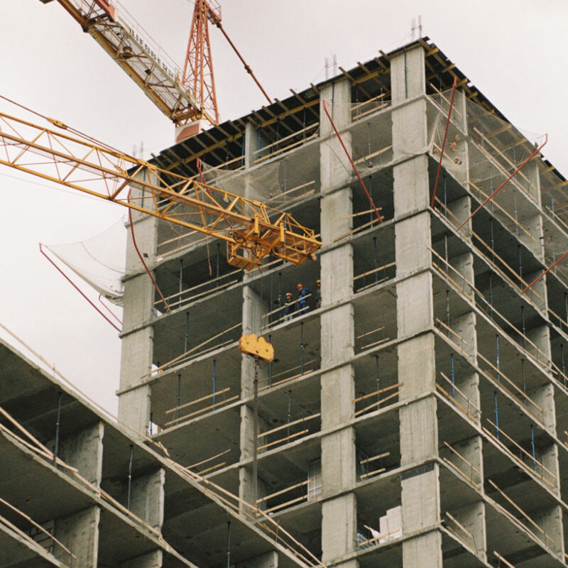 crane skyscraper