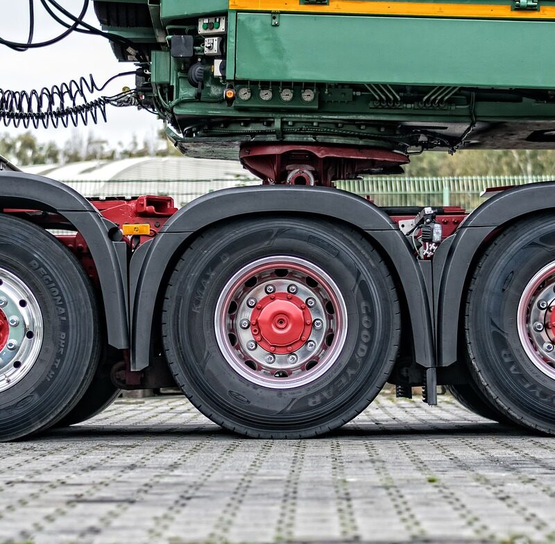 wheels large truck
